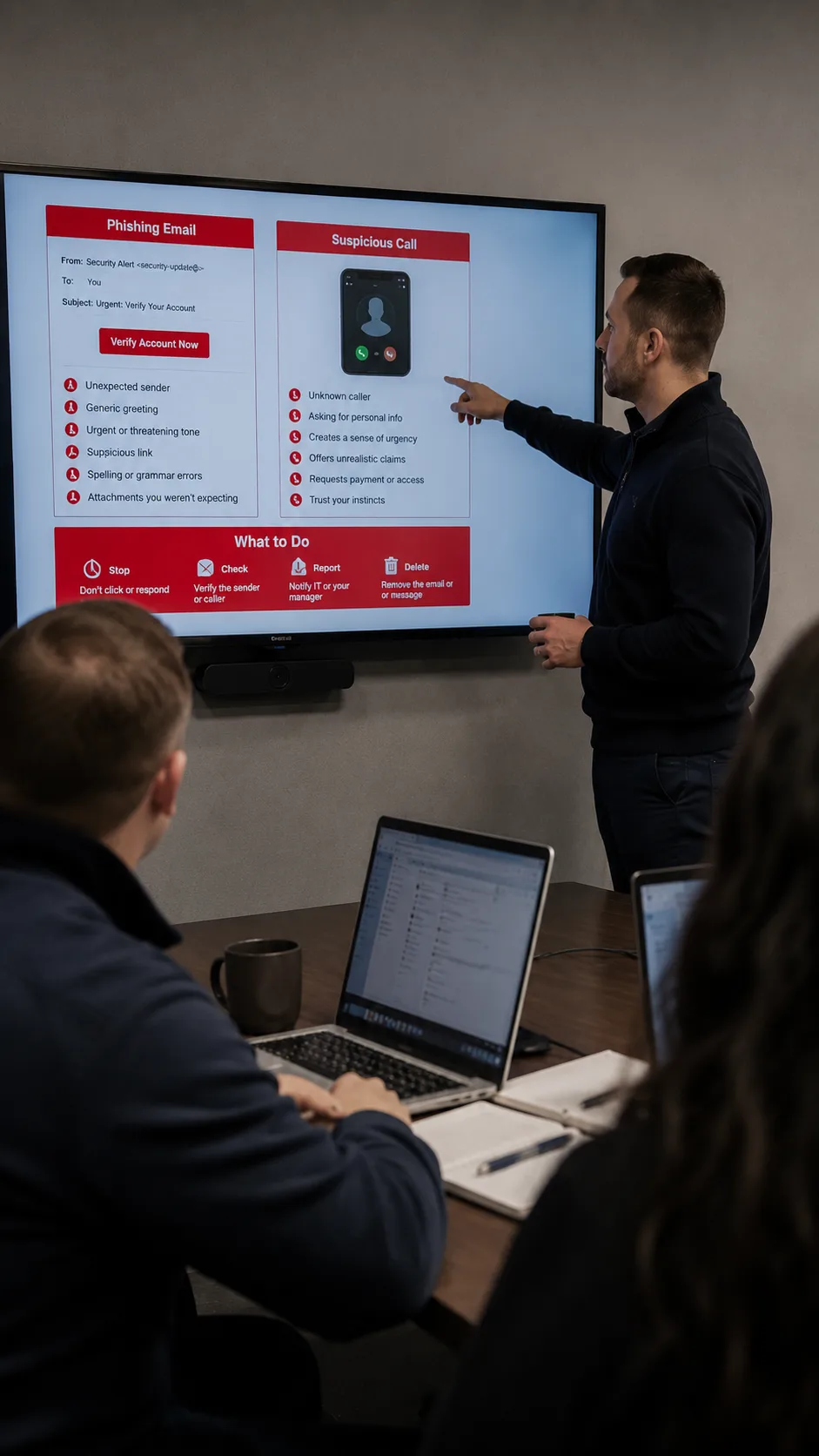 Phishing training and security awareness Northern Ireland